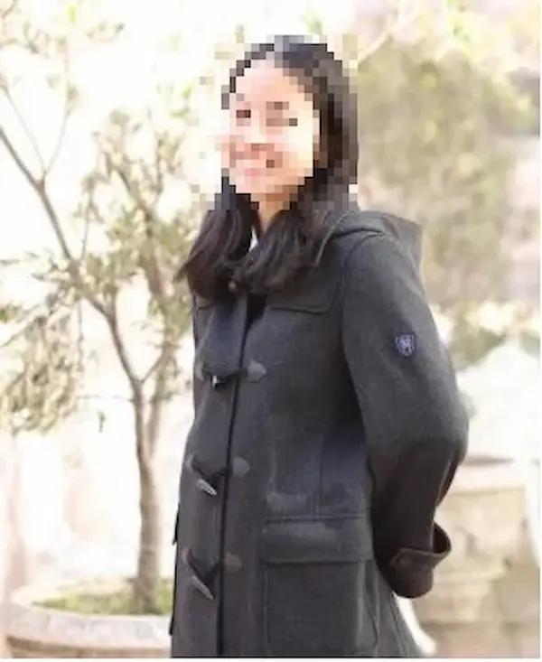 品川女子学院学校指定ダッフルコート 