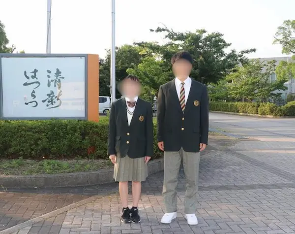 徳島北高校の制服