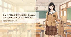 名城大学附属高等学校の制服を売るなら？買取相場（女子15,000〜25,000円）と高く売るコツを解説
