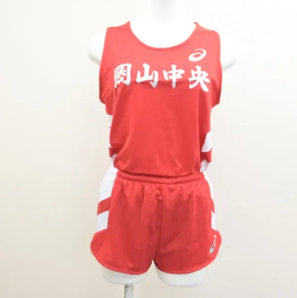岡山中央中学校/陸上部ユニフォーム 女子制服
