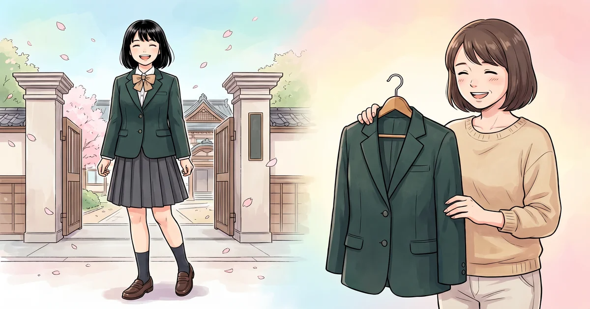 【洗足学園中学校・高等学校】制服の買取相場と高く売るポイントを解説 アイキャッチ画像