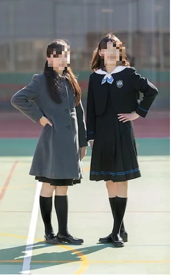瀧野川女子学園中学高等学校の冬服
