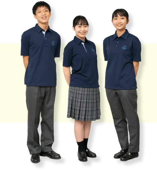 大阪国際中学校の制服：ポロシャツ