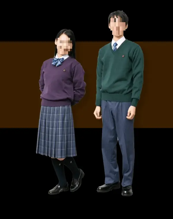 大阪国際高等学校の制服：セータースタイル