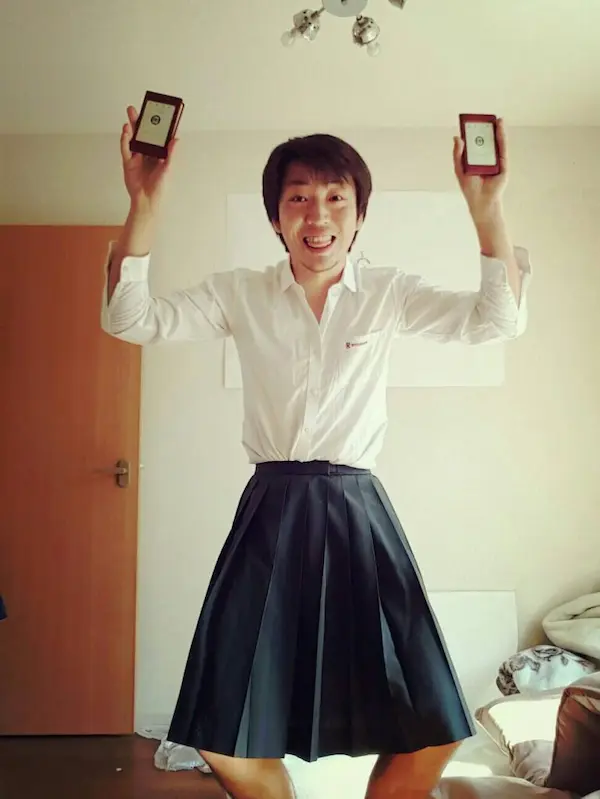 島田純氏とされる画像