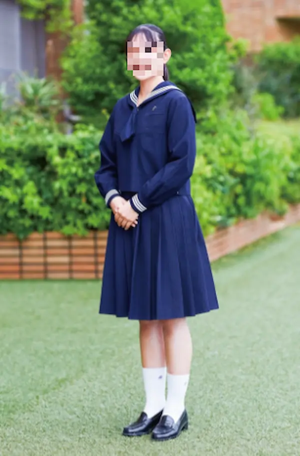 品川女子学院 ダッフルコート