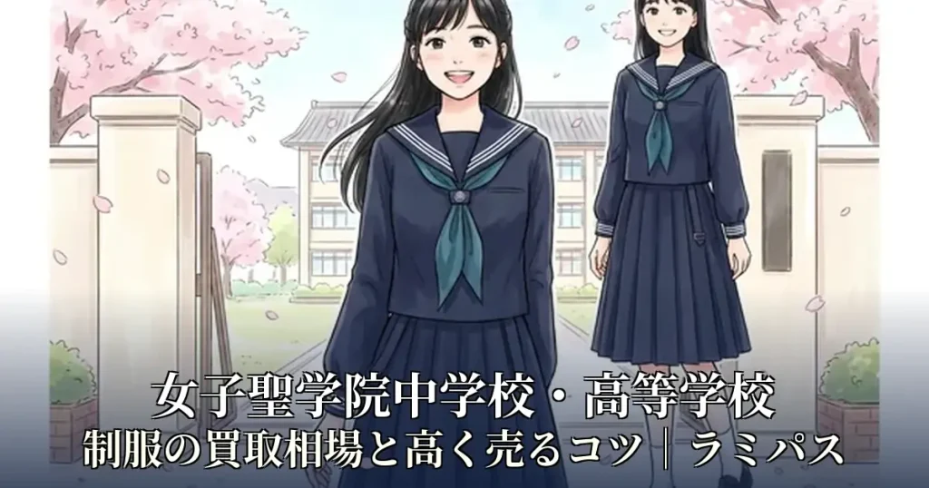 【女子聖学院中学校・高等学校】制服の買取相場と高く売るコツ｜ラミパス アイキャッチ画像