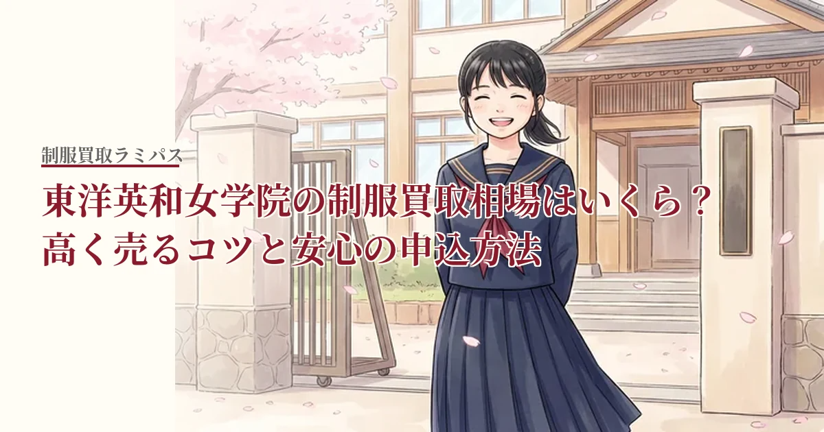 東洋英和女学院の制服買取相場はいくら？高く売るコツと安心の申込方法 アイキャッチ画像