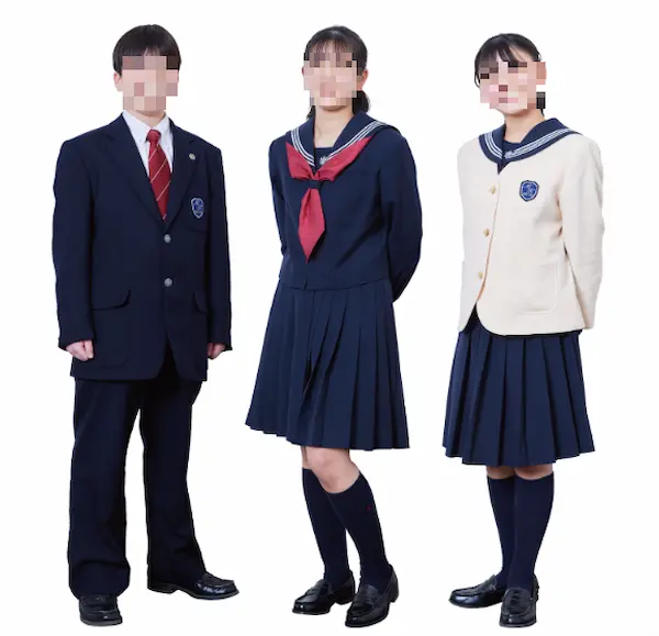 目白研心中学校の冬服