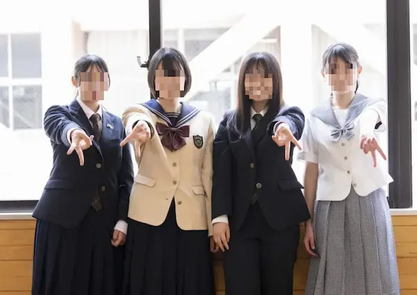 武蔵越生高校 女子制服 冬服