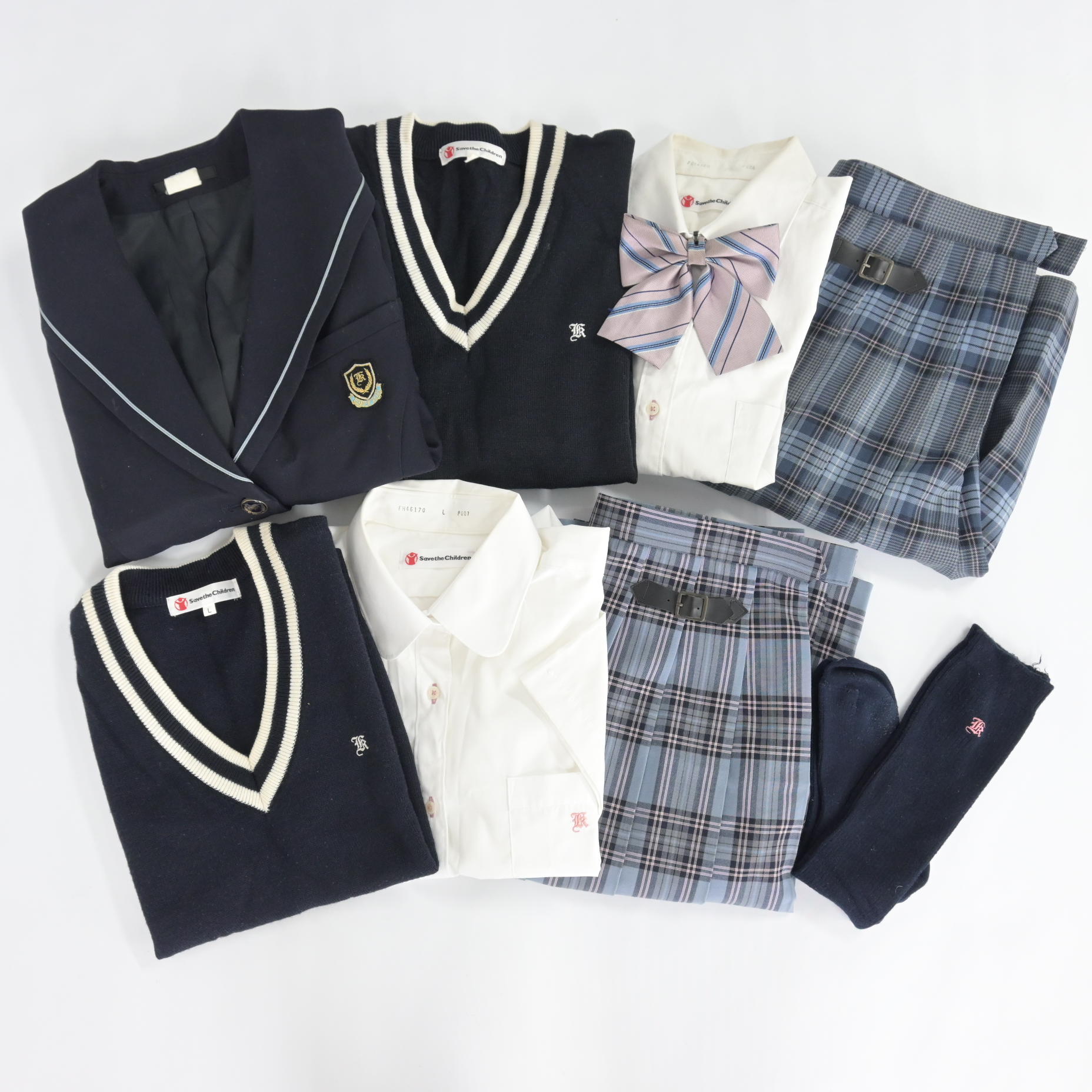 開志国際高校 セーター サイズLL 新潟県私立開志国際高校の制服