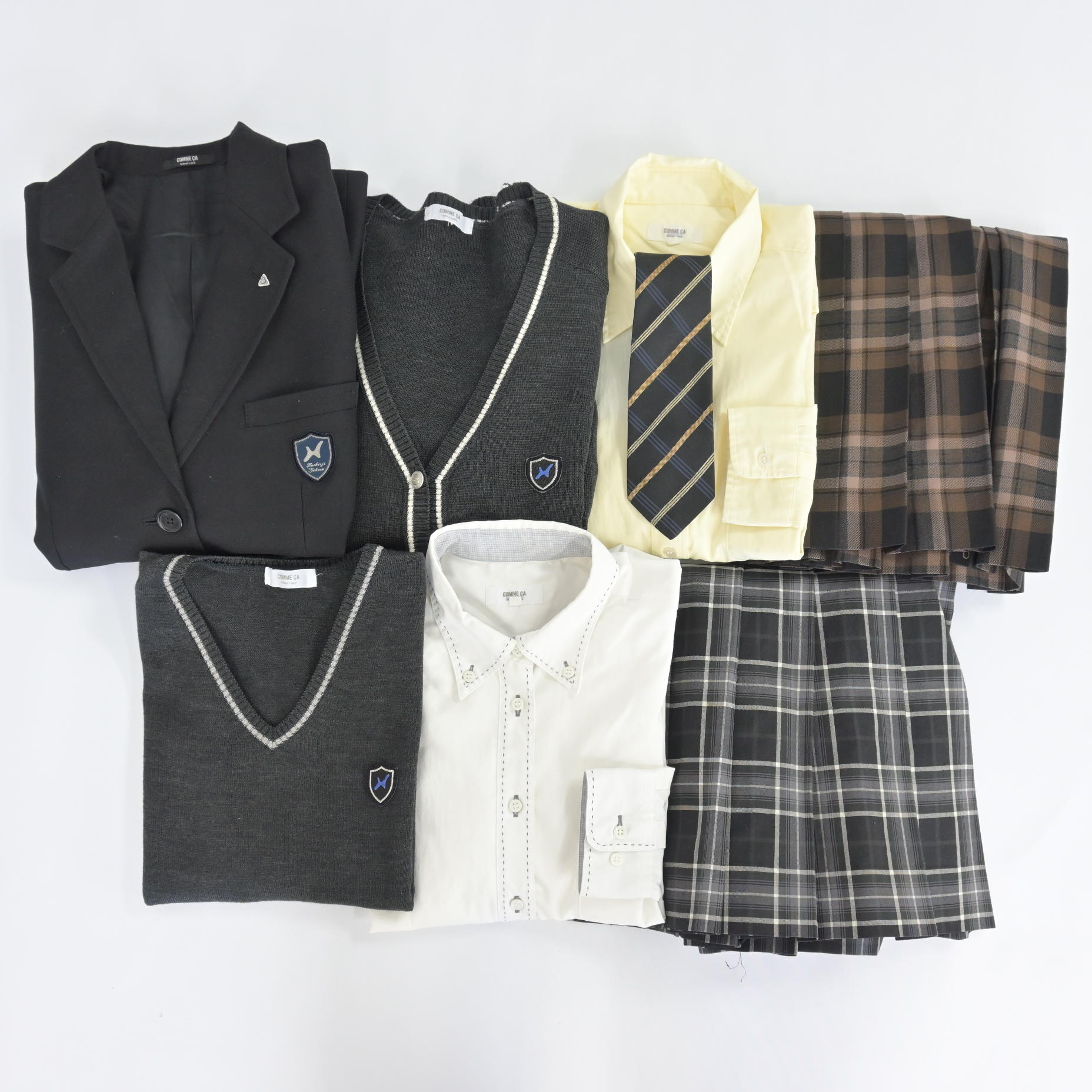 東京都 八王子学園八王子高等学校 女子制服 3点 【公式通販】