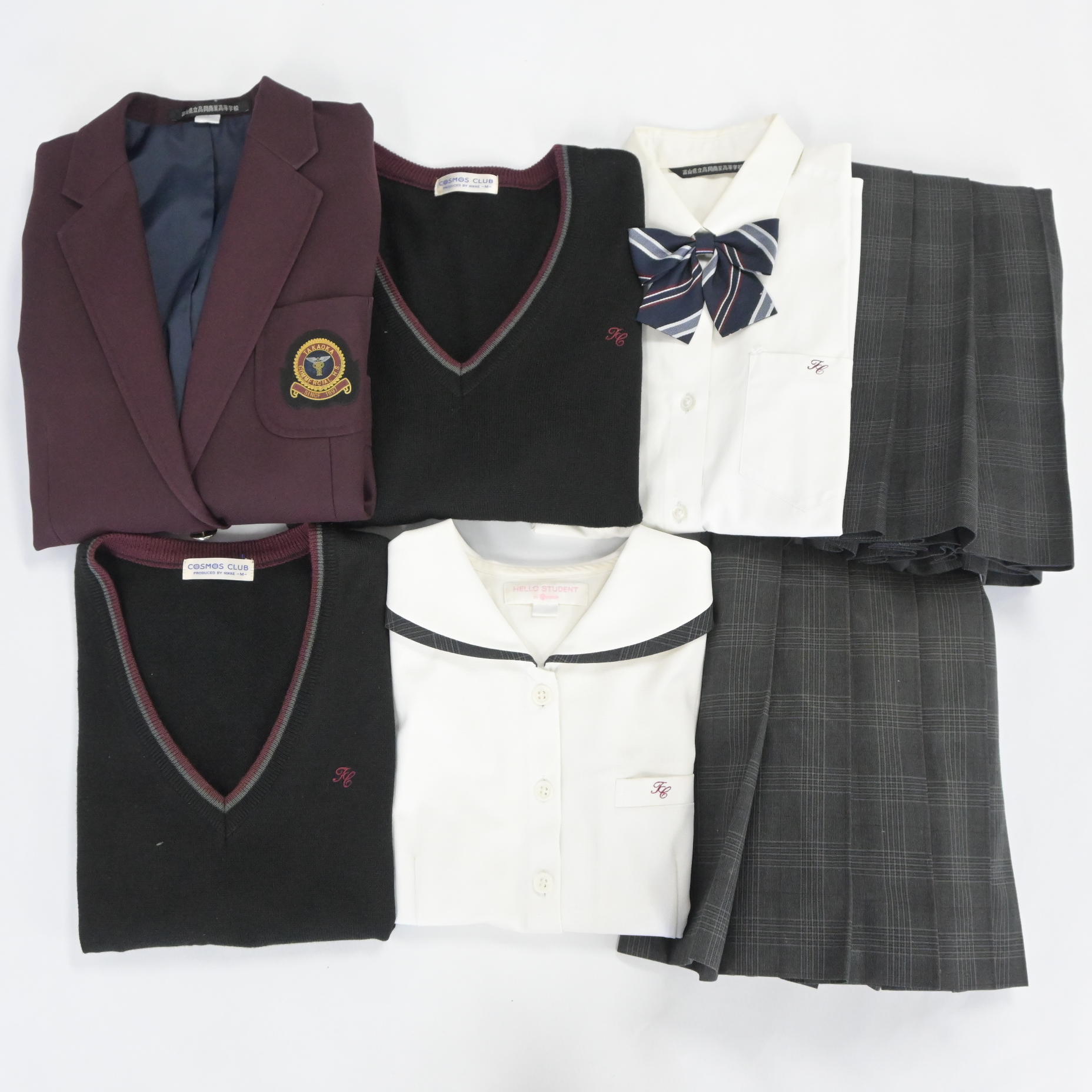 富山県立高岡商業高校の制服を買取しました買取実績 | 制服買取ラミパス