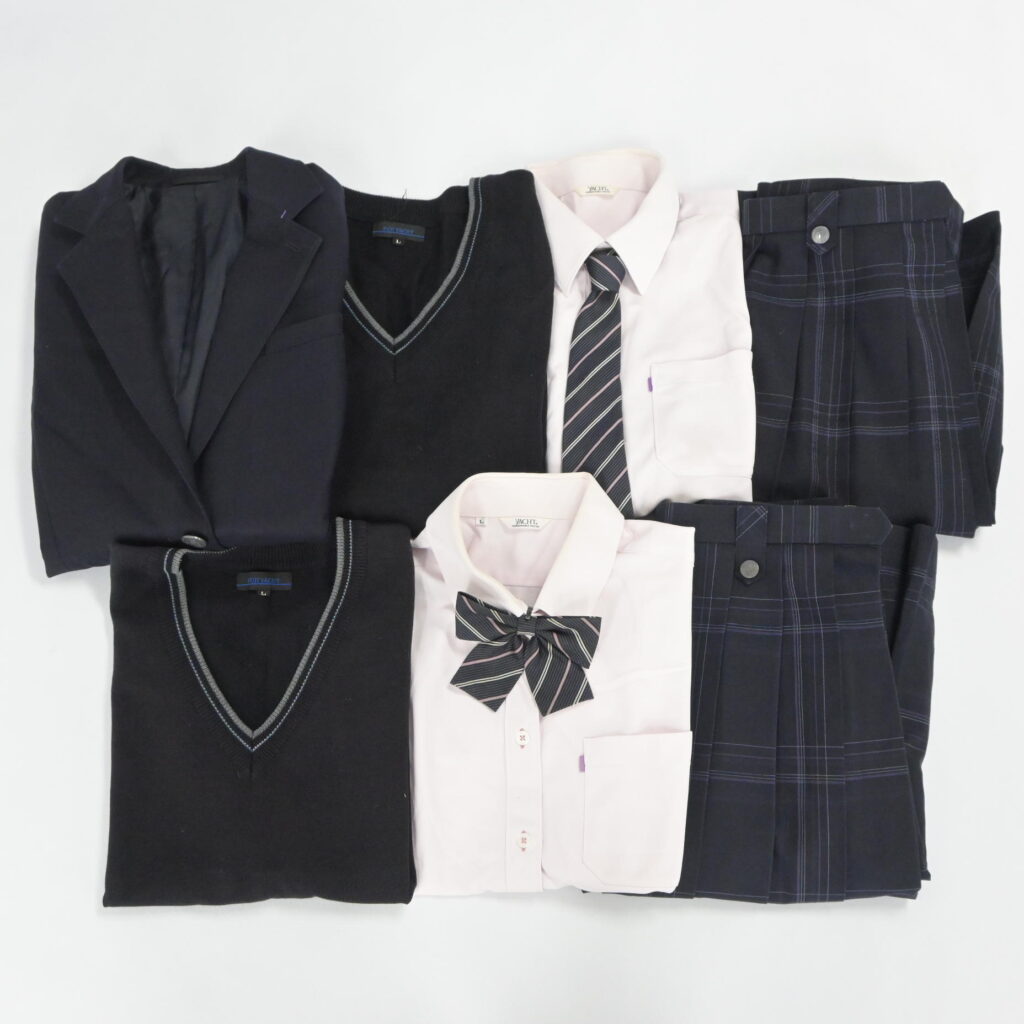 愛知県立岡崎東高校の制服を買取いたしました アイキャッチ画像