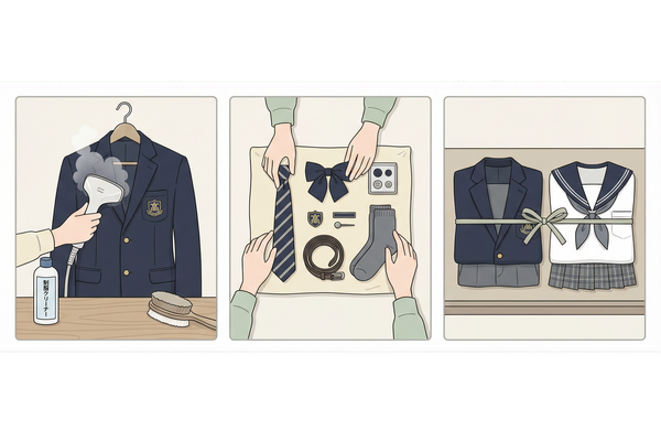 制服買取で高く売るためのコツや査定額を上げるポイントを分かりやすく解説する図