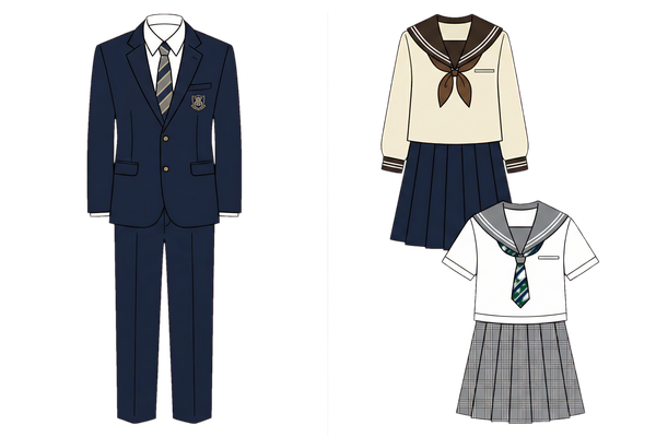 武蔵越生高校の制服買取の特徴を解説する画像