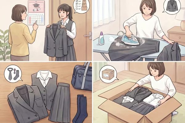 制服を高く売るためのポイント