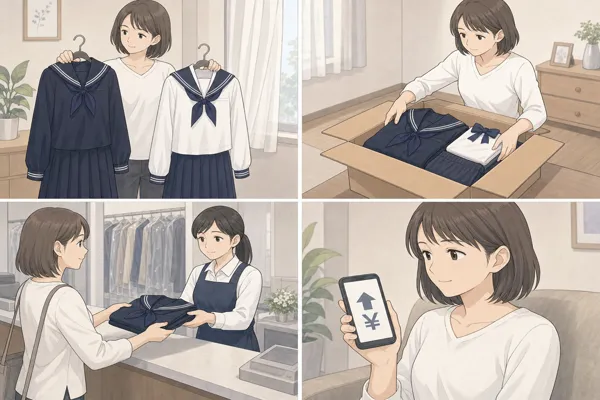 豊島岡女子学園の制服を高く売るコツ（夏冬セット・付属品まとめ・クリーニング・事前査定 ）