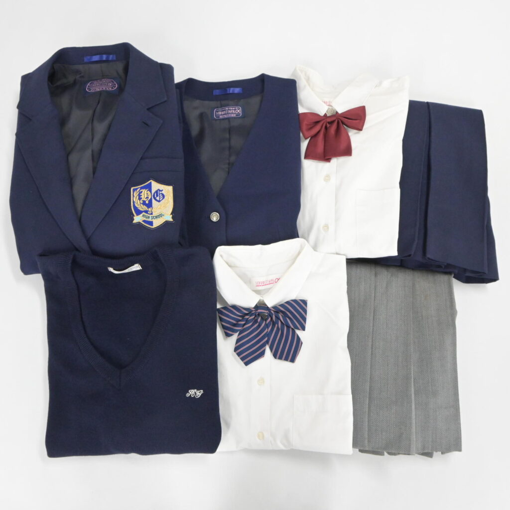 神奈川県私立平塚学園高校の制服を買取いたしました アイキャッチ画像