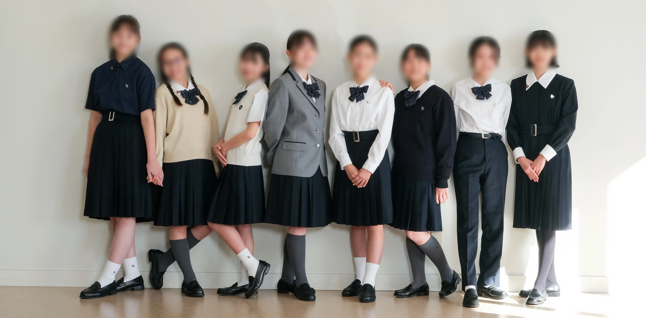 山脇学園中学校・高等学校の制服バリエーション｜ワンピース・ブレザー・夏服・冬服の着こなし一覧