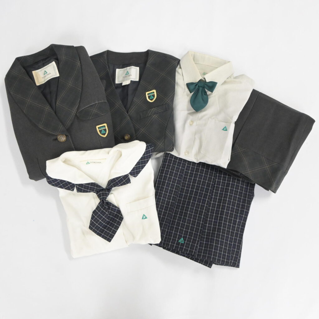 茨城県常磐大学高校の制服を買取いたしました アイキャッチ画像