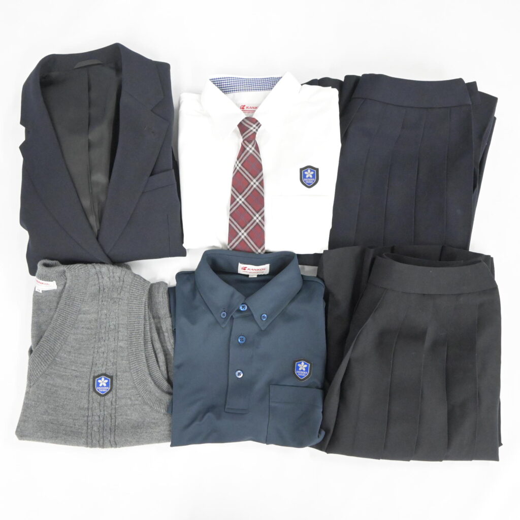 静岡県静岡大成中学校の制服を買取いたしました アイキャッチ画像