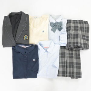 東京都安部学院高校の制服を買取いたしました アイキャッチ画像