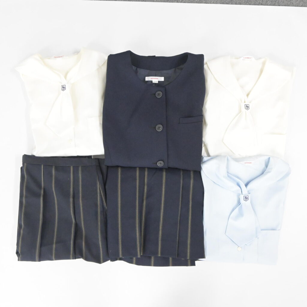 佐賀県佐賀清和高校の制服を買取いたしました アイキャッチ画像
